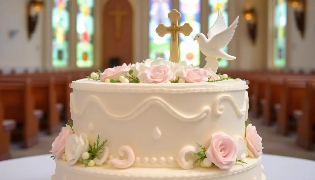 Baptism Cake Religious Symbolism Baptism Cake Religious Symbolism