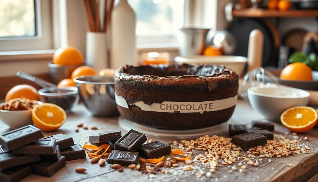 Chocolate Orange Almond Cake Preparation Chocolate Orange Almond Cake Preparation