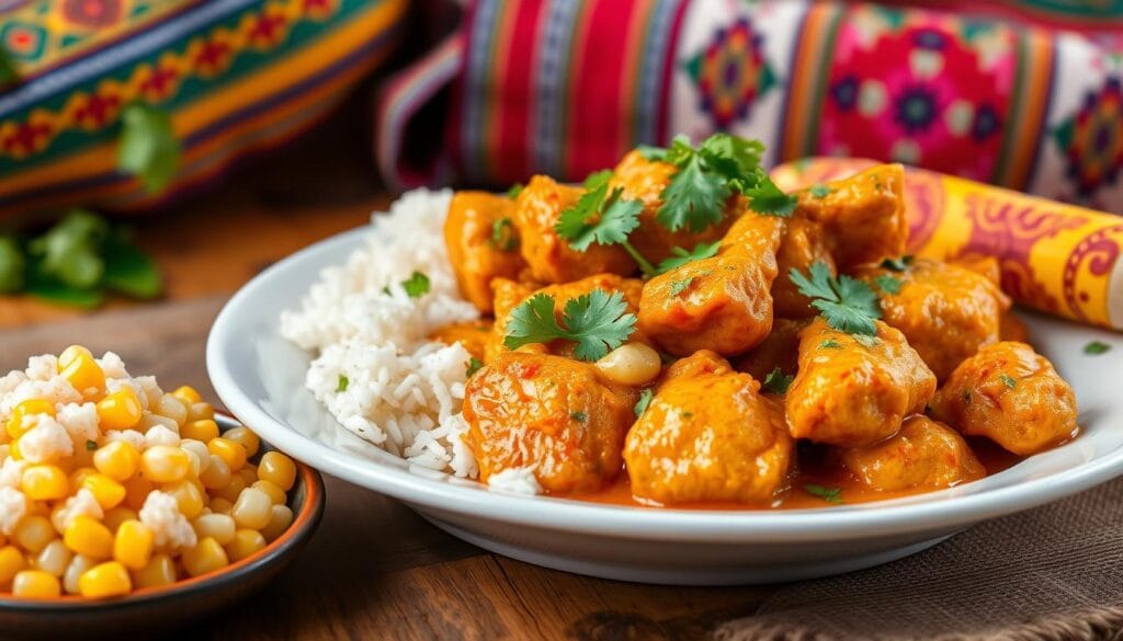 Churu Chicken Amarillo dish