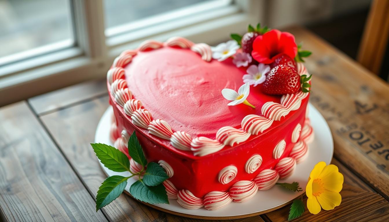 Heart Shaped Cake