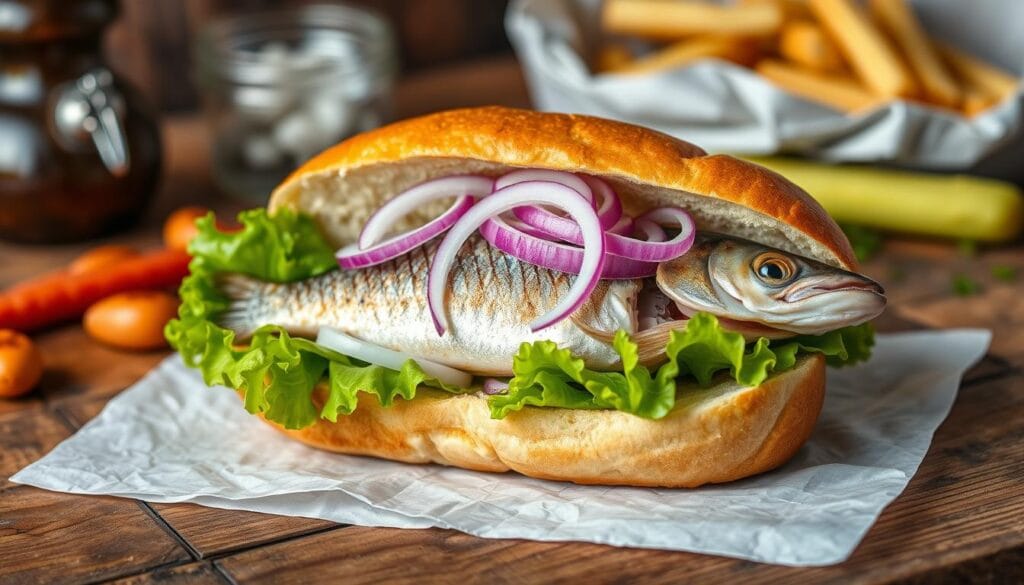 Matjesbrötchen Matjesbrötchen