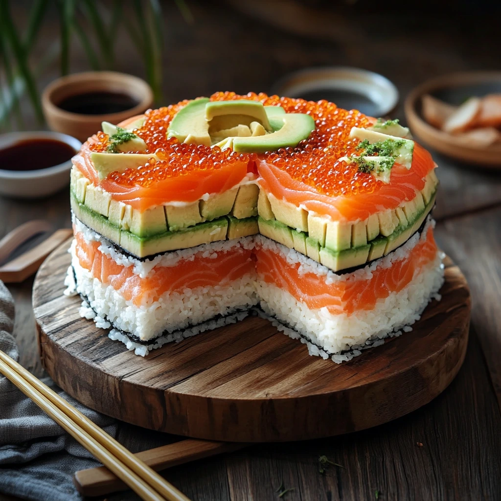 sushi cake