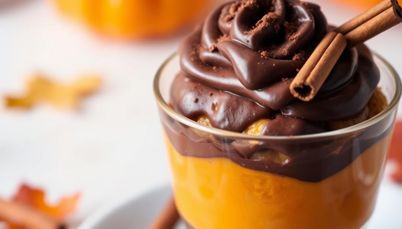 pumpkin puree and dark chocolate mousse recipe