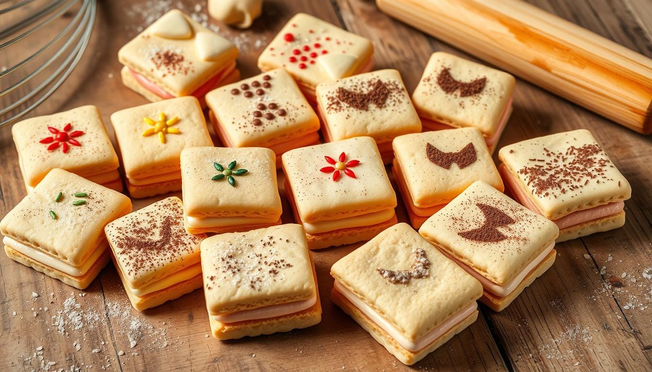 square langue de chat sandwich cookies recipe