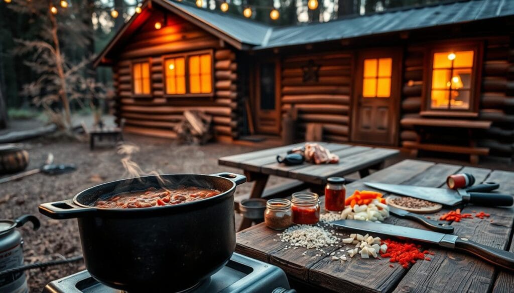 Deer Camp Chili Cooking Equipment