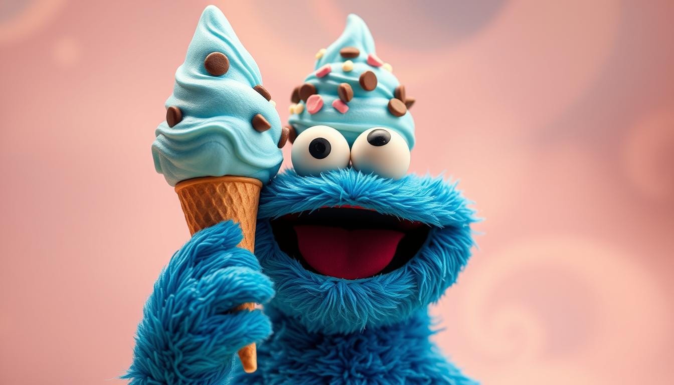 cookie monster ice cream