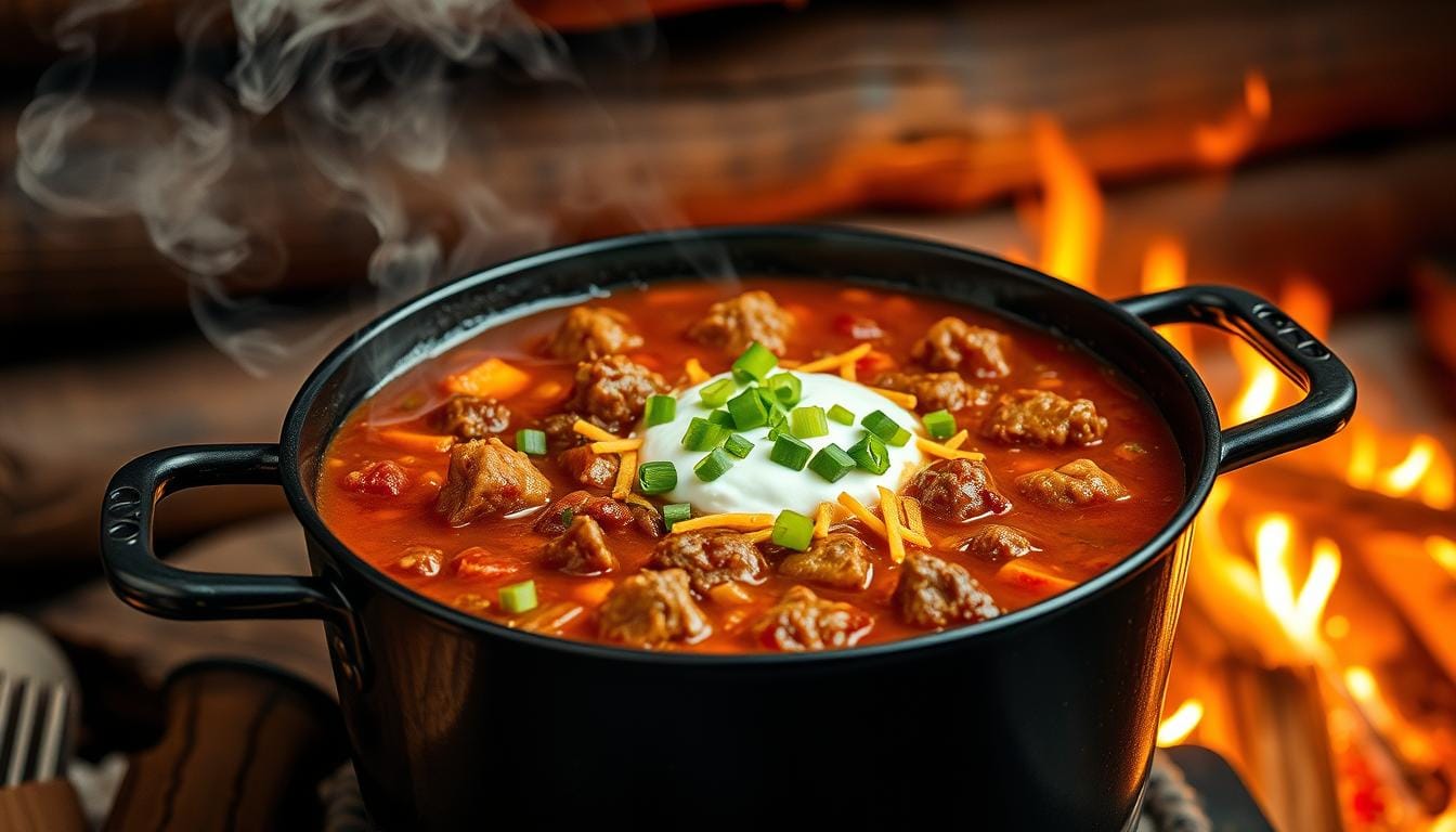 venison deer camp chili recipe